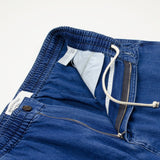 Universal Works - Track Trouser Herringbone Denim - Washed Indigo