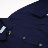 Universal Works - Travail Shirt Herringbone Denim - Indigo