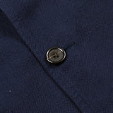 Universal Works - Two Button Jacket Cotton Linen Panama - Navy
