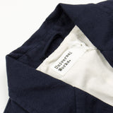 Universal Works - Two Button Jacket Cotton Linen Panama - Navy