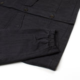 Universal Works - Watchman Jacket Antique Stripe - Charcoal