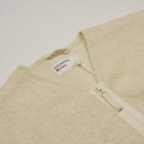 Universal Works - Zip Liner Jacket Tibet Fleece - Ecru