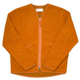 Universal Works - Zip Liner Jacket Tibet Fleece - Orange