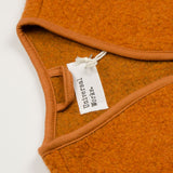 Universal Works - Zip Liner Jacket Tibet Fleece - Orange