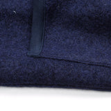 Universal Works - Zip Waistcoat Wool Fleece - Navy