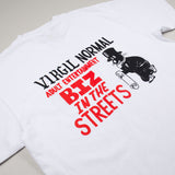Virgil Normal - Biz in the Streets T-shirt - White