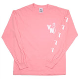 Virgil Normal - Hot Dog Mania LS T-shirt - Pink