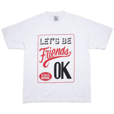 Virgil Normal - Let's Be Friends T-shirt - White
