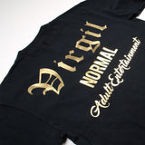 Virgil Normal - Plot Is Foiled LS T-shirt - Black