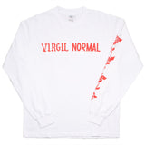 Virgil Normal - Roses LS T-shirt - White