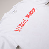 Virgil Normal - Roses LS T-shirt - White